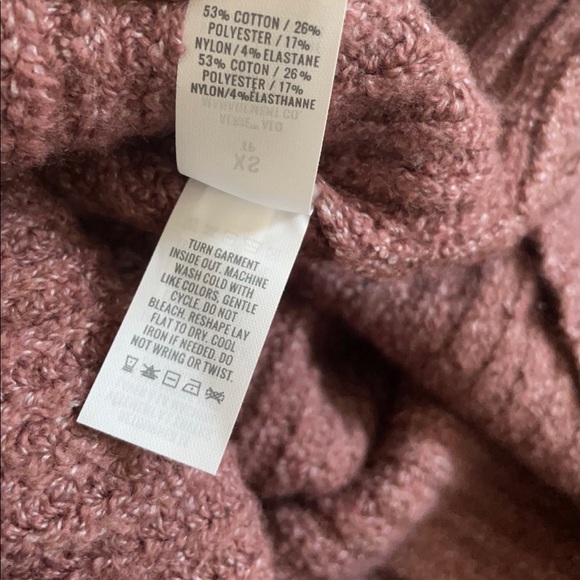 Open Back Chunky Sweater Dress XS - Picture 9 of 10